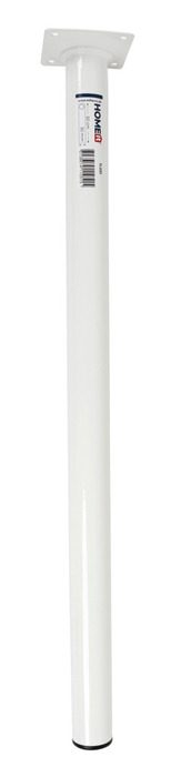 Bordsben Ø30 mm x 50 cm Stål Vit Home>it